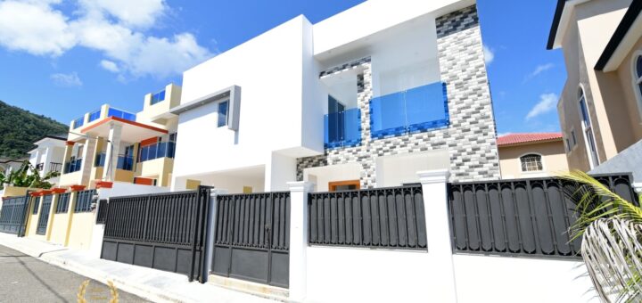 Casa moderna nueva